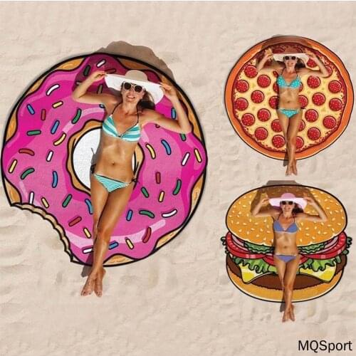 Multifunction Mats Pineapple Doughnut Tapestry Picnic Mat Beach Blanket Polyeater BeachPortable Outdoor Camping Equipment