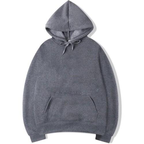 Laamei EU Size Fashion Colorful Hoodies Mens Thicken Clothes Winter Sweatshirts Men Hip Streetwear Solid Fleece Man Hoody