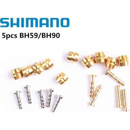 Shimano 5pcs/lot Oil Plate Original BH59 BH90 Olive Head Olive Needle Sleeve Mainly Applied For DEORE SLX XT XTR Bike Brake