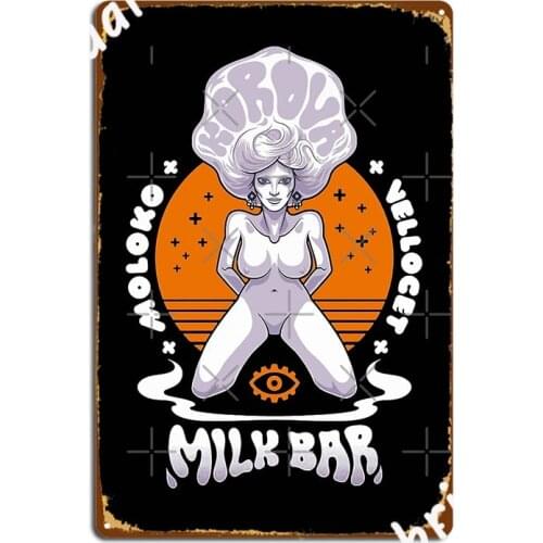 Gifts Idea Clockwork Orange Christmas Metal Plaque Poster Club Bar Plaques Wall Mural Create Tin Sign Poster