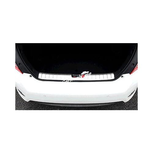 Inner Rear Bumper Guard Plate Trim 1pcs For Honda Civic 10th Gen 4dr Sedan 2016 2017 2018
