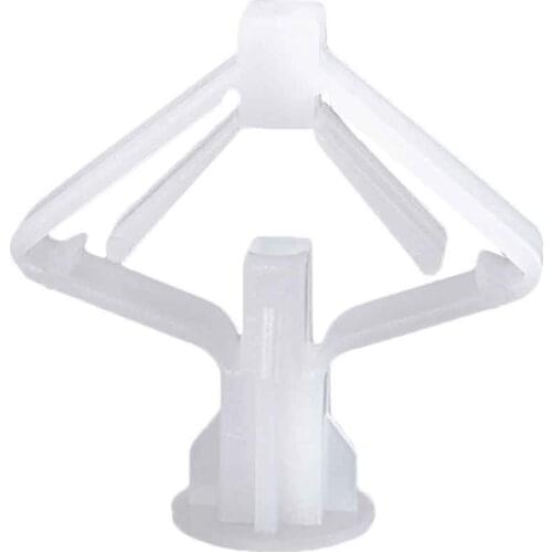 100pcs Accessories Wall Curtain DIY Portable Tool Bolts Fixed Hardware Expansion Tube Screws Aircraft Shape Pierced Gypsum Board