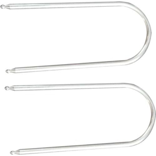 2pcs Alloy Car Radio Removal Tool Elasticity CD Extraction Release Keys Car CD Disassembling Tool