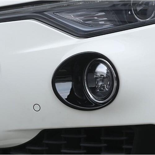 2pcs for Maserati Levante Front fog lamp Decorative frame