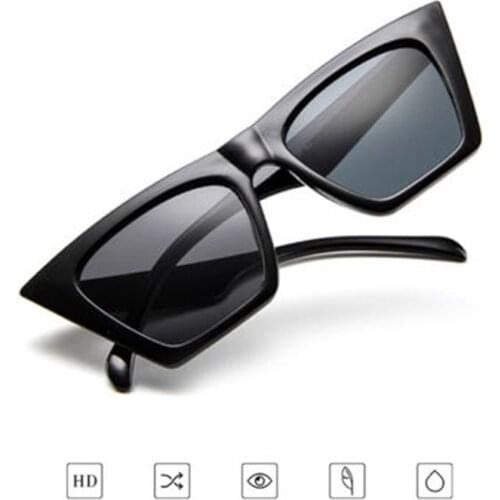 2020 Cute Sexy Ladies Cat Eye Sunglasses Women Vintage Brand Black Sun Glasses For Female Leopard Glasses UV400