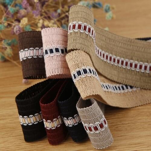 5yards/lot Wool Knitting Hollow Ribbon for Diy Hairwear Bows Gifts Flowers Packaging Ribbons Bag Clothing Accessories