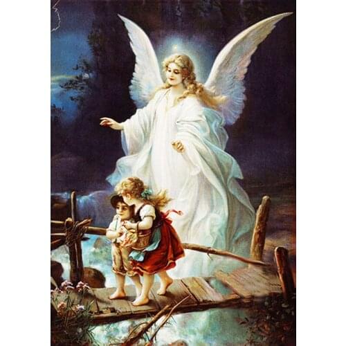 5D Diy Diamond Painting Religious Girl Full Square/Round Embroidery Pattern 3D Cross Stitch Kits Mosaic Wall Sticker Decor