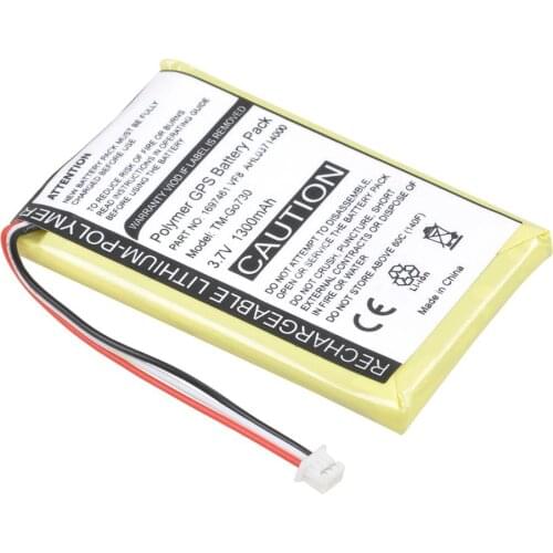 1x GPS Battery for TomTom Go 530 Live 630 630T 720 730 730T go 930 930T SatNav, 1300mAh Battery 1697461 AHL03714000 VF8 Battery