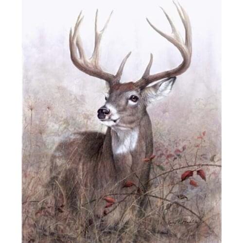 Diy 5D Diamond Painting Set Mosaic Animal Deer Handmade Cross Stitch Diamond Embroidery Wedding DecorationZP-4367