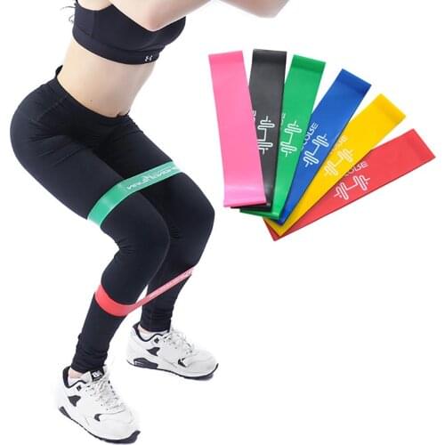 Yoga Resistance Rubber Bands Fitness Gum Pilates Sport Training Workout Elastic Bands Fitness Equipment