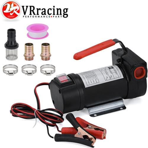 Electric Fuel Diesel Transfer Pump Kit Kerosene Extractor 12V 200W DC 10GPM High Flow Self Priming Portable For Auto Motor Truck