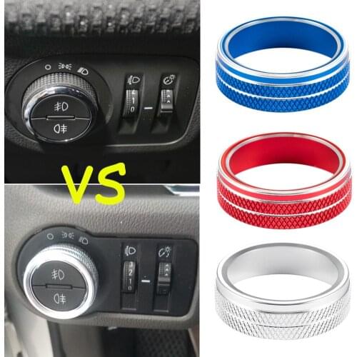Car headlight Switch Button Knob Cover for Chevrolet Cruze Malibu Aveo Trax for Opel Mokka ASTRA J Insignia