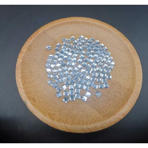 3MM Square Glass Crystal Hot Fix Rhinestone 244Pcs Grade A Flat Back Crystals Shiny Stones Garment Accessories Small Beads