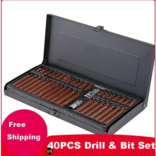 40PCS/ Repair tool batch head Socket Bit Set Kit Repair Tools Combination Tool Set Toolbox