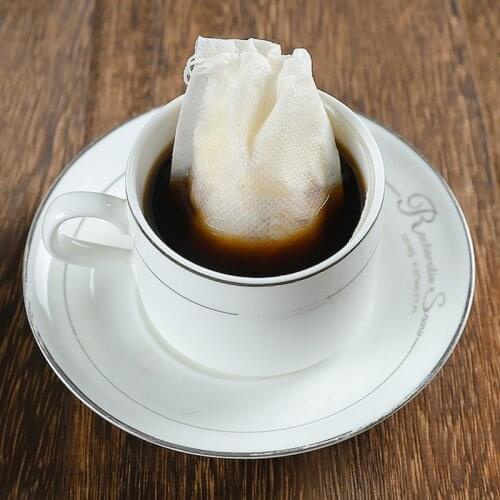 New Tea bags 100Pcs/Lot 5.5 x 7CM Empty Tea Bags With String Heal Seal Filter Paper for Herb Loose Tea