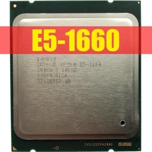 Intel Xeon E5-1660 E5 1660 SR0KN 3.3GHz 6 Core 15Mb Cache Socket 2011 CPU Processor Stronger than E5 1650