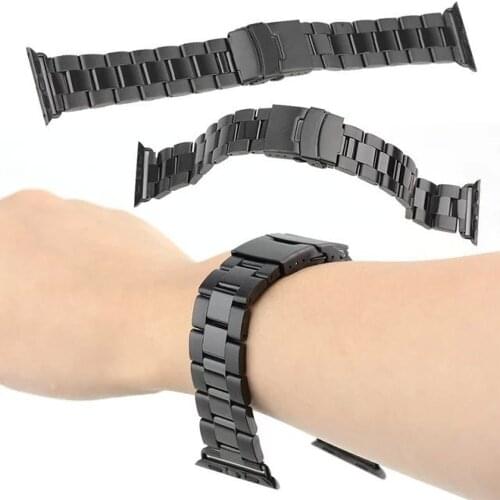 38mm 42mm Solid Stainless Steel Milan Net Metal Women Watch Band Bracelet Strap for Role Men X Iphone Apple Watch Iwatch Cover