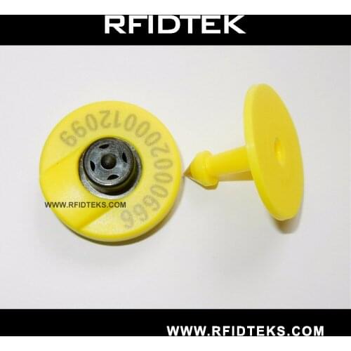 AET01 RFID ANIMAL TAG for LIVEKSTOCK IDENTIFICATION ISO 11784 and 11785 compliant HDX 134.2KHZ with HDX Chip