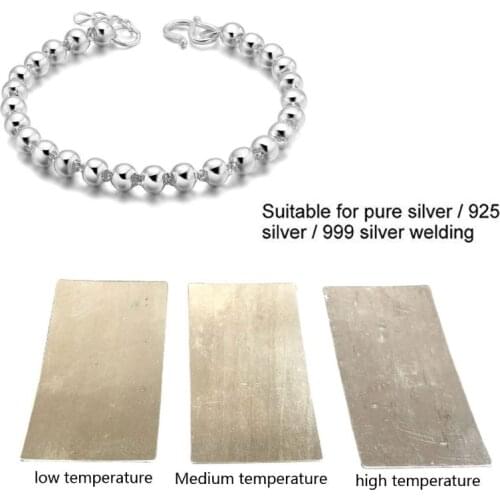 Silver Soldering Sheet Plate Jewelry Welding Plate Tool Metal Forming Stamping