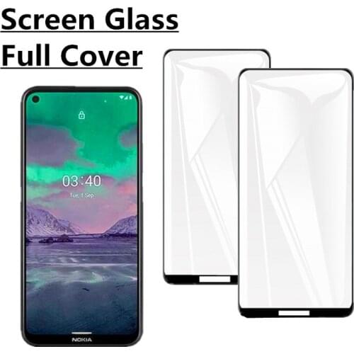 9D Screen Glass Film For Nokia 3.4 Glass protection Full cover For Nokia 2.4 Front Mirror Film For Nokia 8.3 5.3 Screen Film