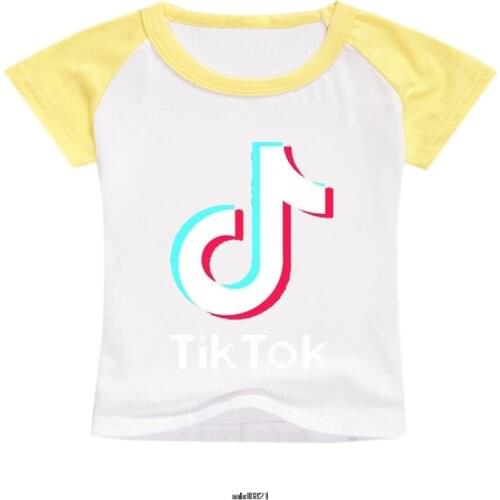 Tik Tok T-shirt 3D Print Sweatshirt Long Sleeve Baby Clothes For Teens Toddler Boy Bebe Child Tops Summer