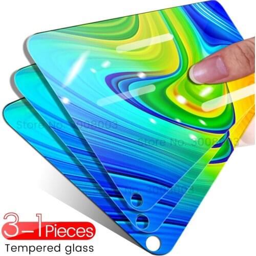 3/2/1 Pcs red,mi 9 prime 9a 9c glass screen protectors for redmi note 9s 9 pro phone protective glass on redmy not 9 s a c a9 c9