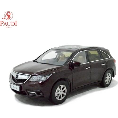 1/18 1:18 1 18 Scale Acura MDX 2016 Red Static Simulation Diecast Alloy Miniature Model Car Gifts Collections Doors Open