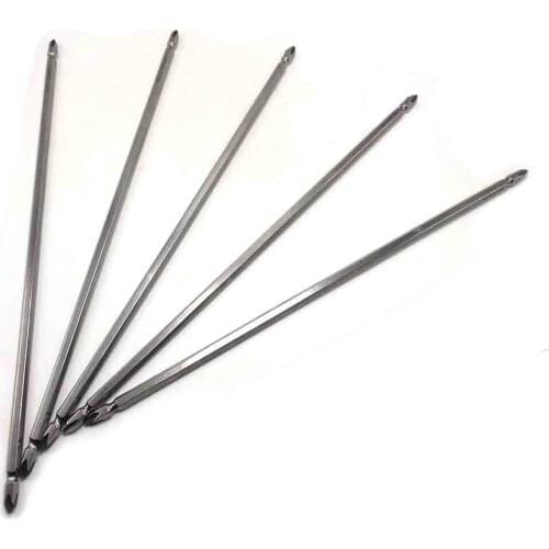 1pcs 300mm Ph2 Head Driver Bit Hex Antislip Impact Dual Ended Screwdriver Drill hilips Screwdriver Bit Magnetic Screw Driver