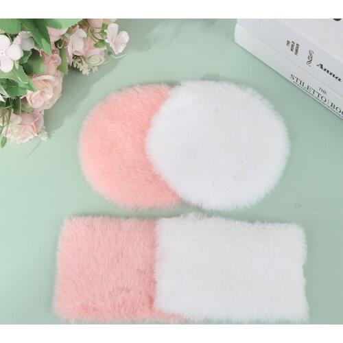1Pc 1/12 1/8 Scale Dollhouse Miniature Plush Rug/Carpet/Mat Dolls House Decor Pretend Play Toy