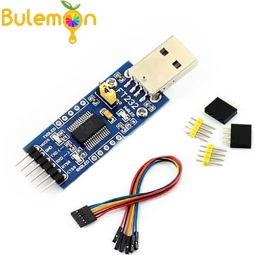 1PC Type A/Mini/Micro Interface FT232 Module FT232 USB to Serial Port USB to TTL FT232R FT232RL USB UART Board