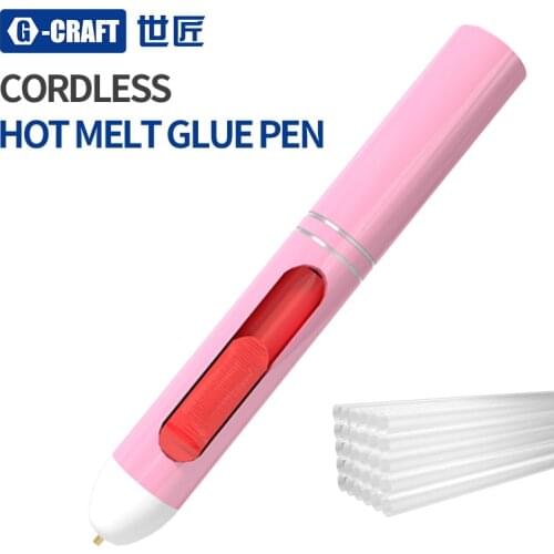 12V Mini Wireless Hot Melt Glue Gun Children DIY Tool USB Quick Hot Glue Gun 7mm Glue Stick