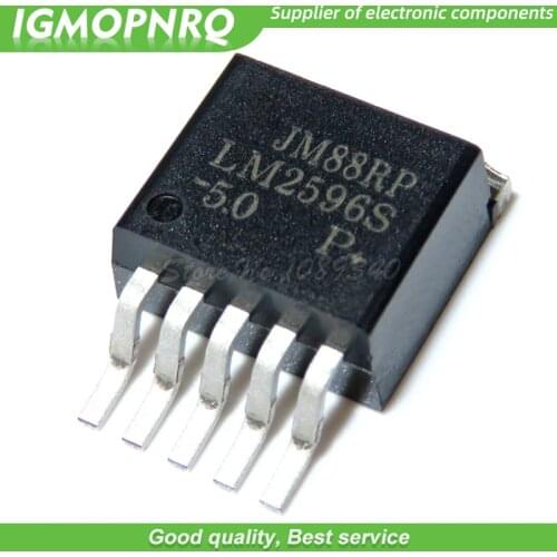 20PCS LM2596S-5.0 TO-263 LM2596S LM2596 5V Regulator Circuit (Buck) New Original