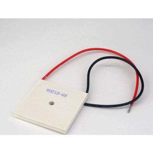 40x40mm Hole Dia 4.5mm Heatsink Thermoelectric Cooler Peltier Cooling Plate Middle hole Refrigeration Module TEC1-12706