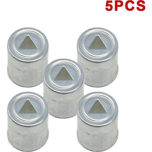 5pcs Microwave Oven Magnetron Cap for Panasonic Glanz Midea Microwave Triangular hole Microwave Oven Magnetron Cap Parts