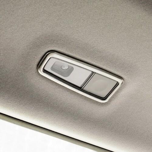 Atreus 2pcs Interior Rear Reading Light Lamps Frame Trim Stickers Covers For Hyundai Tucson 2017 2016 2015 Accessories