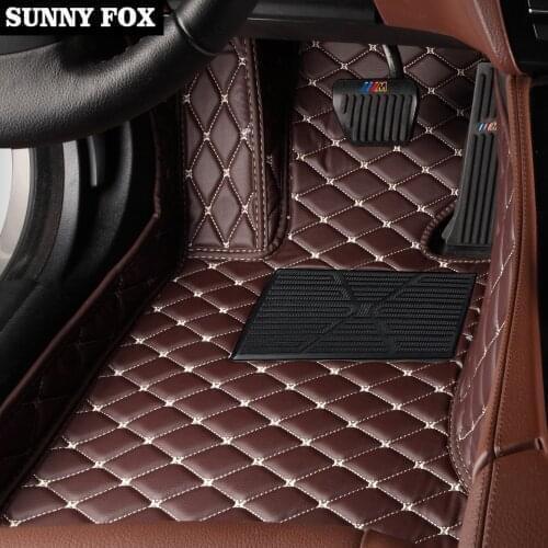 Car floor mats for BMW 3/4/5/6 Series GT M3 X1 X3 X4 X5 X6 Z4 5D car-styling all weather carpet floor liner
