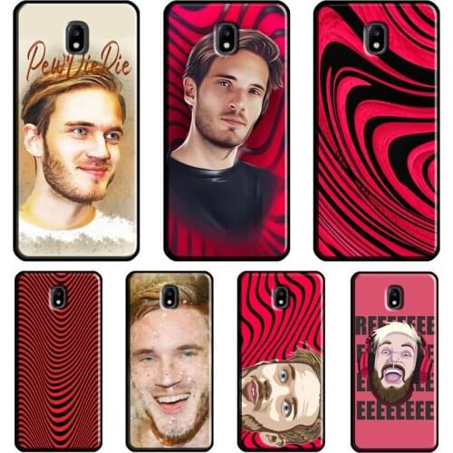 PewDiePie Wave Cover For Samsung Galaxy A8 A6 A7 A9 2018 J8 J4 J6 Plus J1 A3 A5 2016 J3 J7 J5 2017 Case