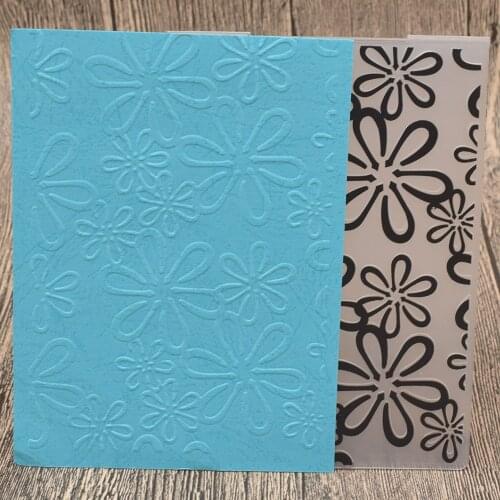 Flowers Plastic Embossing Folders for Card Making Scrapbooking Wedding Paper Cards Photo Album Decor