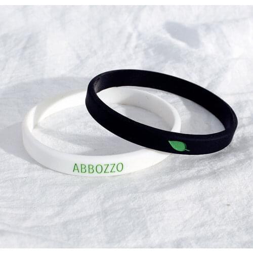 Trendy Sports Style Silicone Elastic Bracelet Outdoor Basketball Couple Energy Rubber Bracelets Letter Cuff Wristband Armband