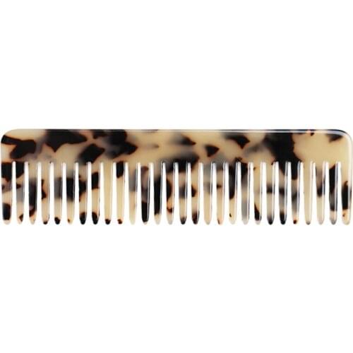 H7JC Acetate Hair Combs Colorful Hairdressing Comb Hair Brush For Women Girls Hair Styling Tool