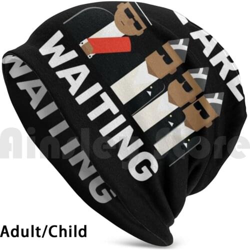 Coffin Dance Dancing Pallbearers Meme-We Are Waiting Beanies Knit Hat Hip Hop Meme Coffin Dance Coffin