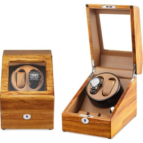 Watch Box Automatic Watch Winder Rotator Holder PU Leather Watch Winding Storage Case 2+3 Display Box Organizer Silent Operation