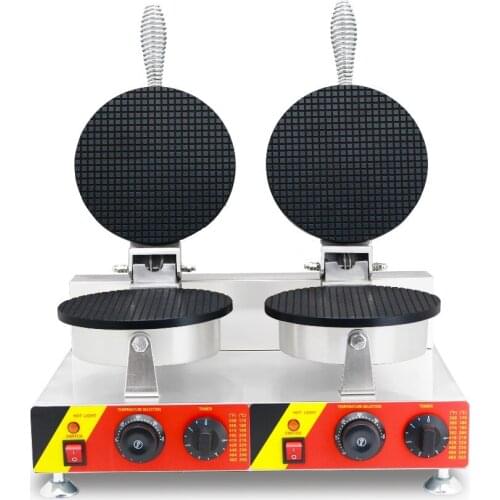 CE Cone maker/factory price high quality/Double head ice cream cone maker