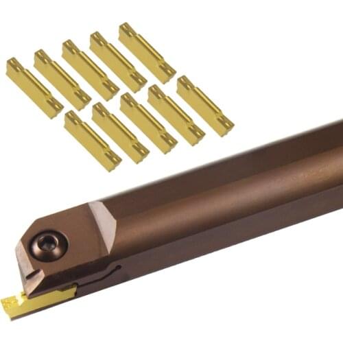 MFHR216-25/140 MFHR320 MFHR420 Grooving Tool Holder MGMN300/400 Carbide Insert Straight Shank Internal Turning Tool Lathe Bar