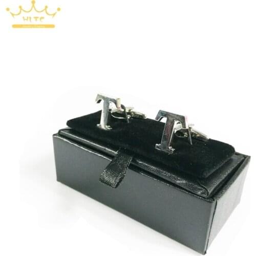 2015 New! Hot! High Quality Black Faux Leather Small Cufflinks Box 40pcs/lot 8x4x3cm Size Classical Fashion Gift Boxes For Men