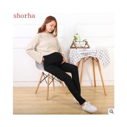 2018 new Spring Autunm Maternity Leggings Low Waist Pregnancy Belly Pants For Pregnant women Maternity Thin Trousers Clothes