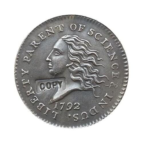 Wholesale 1792 dimse COIN COPY 100% coper manufacturing