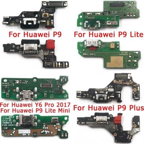 Original Charging Port For Huawei P9 Lite Mini Plus Charge Board USB Connector Ribbon Socket Flex Replacement Repair Spare Parts