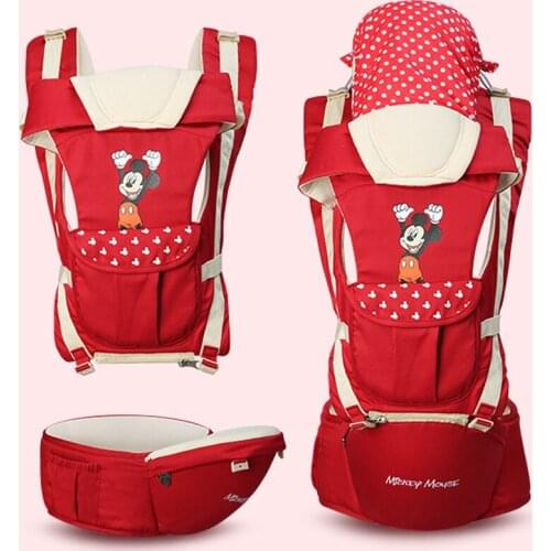Disney Baby Carrier Kangaroo Toddler Sling Wrap Portable Infant Hipseat Baby Care Waist Stool Adjustable Hip Seat Baby Bed