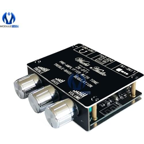 Audio Bluetooth 5.0 Amplifier Board For Speakers Sound Preamplifier Sound Equipment Home Music Amplifier Stereo Decoding Board